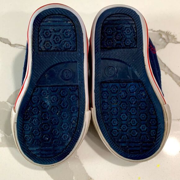 KOALA KIDS | Baby Boys Size 3 Nautical Athletic Boys Walking Shoes SNEAKERS - Picture 7 of 7